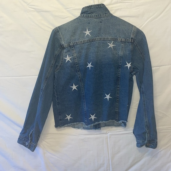 8th of LA | Star embroidered | Trucker Denim | Size Small - Picture 2 of 3